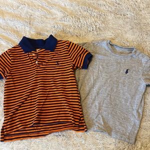 Ralph Lauren Baby Boy 2 Pack Shirts (12 Months)